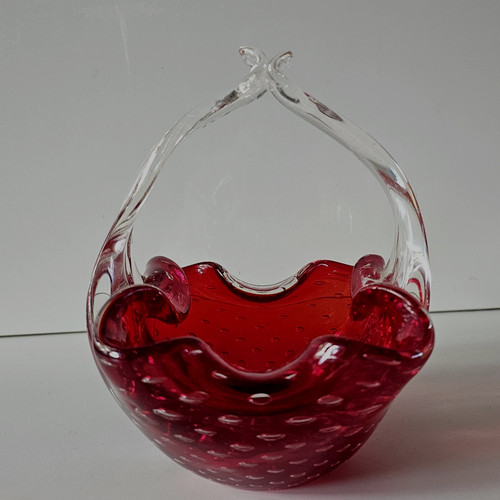 Murano ruby red glass - murano,