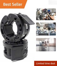 Black Barbell Collars with