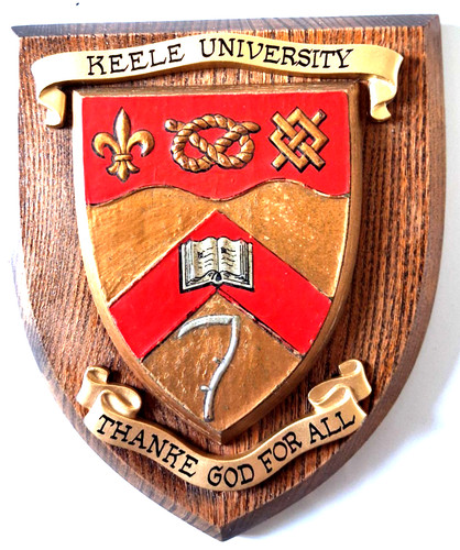 Keele university mess plaque - keele,