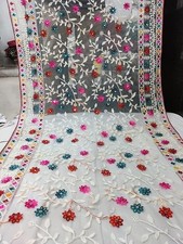 Women's White Colour Net