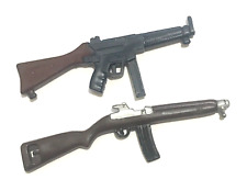 Vintage Palitoy Action Man Guns. Heckler & Koch MP5A2 & M2 Carbine U.S. 1964-79.