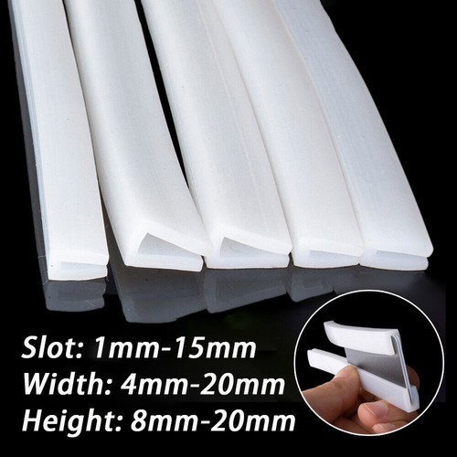 Silicone rubber channel - rubber, u-channel