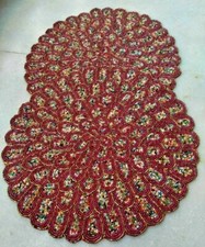 Beaded placemats set of 2