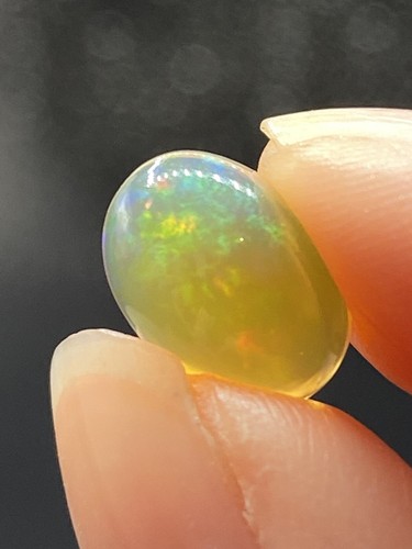 Opal precious white rainbow - precious,