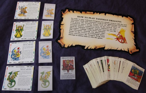 Talisman dragons 2nd edition - dragons,