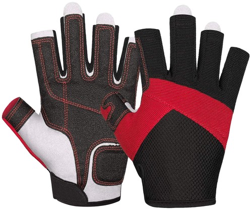 Sailing gloves fingerless grip - sailing,