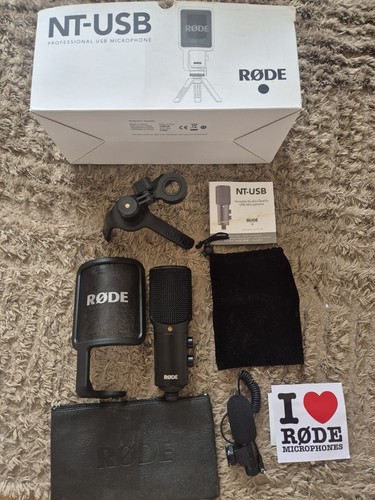 Rode usb microphone box - microphone,