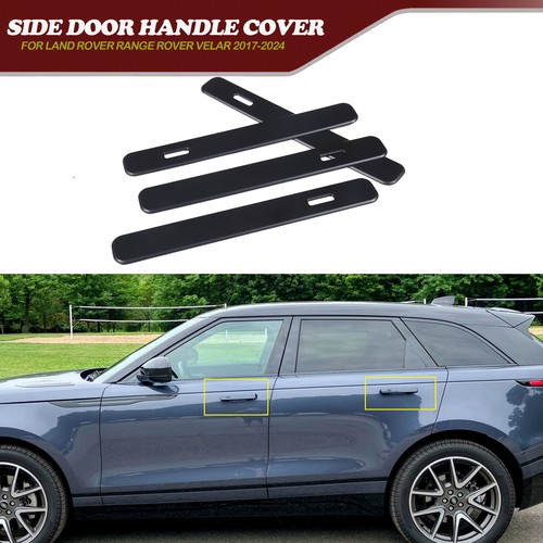 Matte black side door cap - side,
