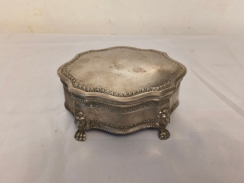 Vintage silver plated - plated, footed