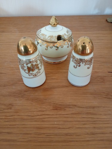 Vintage noritake cruet set - vintage,