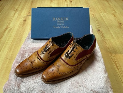 Barker mcclean brogues cedar - mcclean, brogues,