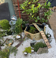 Small raised garden pond - small,
