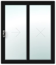 Sliding patio door pane - sliding, /