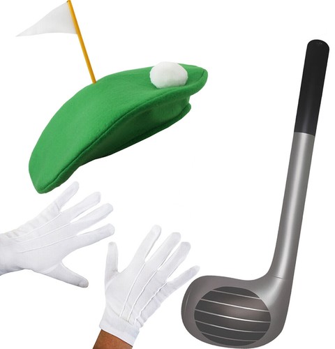 Pub golf hat - hat, gloves