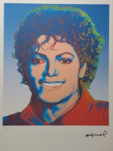 Andy warhol signed - andy, lithograph