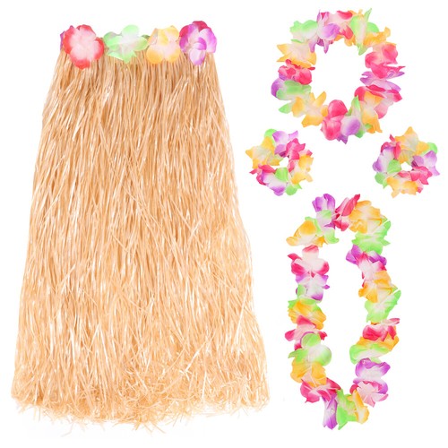 Set hawaiian tropical lei - set,