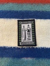 Diamond Head Canterbury Woven Patch Vintage Original 1983 Rare Death Metal