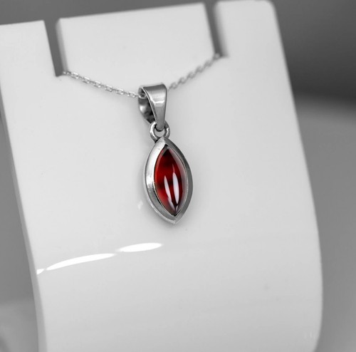 Sterling silver 925 - silver, marquise