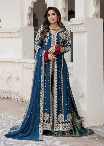 Asian designer lehnga agha - by,