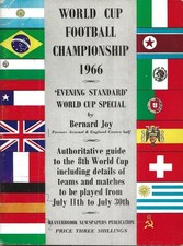 EVENING STANDARD 1966 WORLD CUP FOOTBALL GUIDE BOOK
