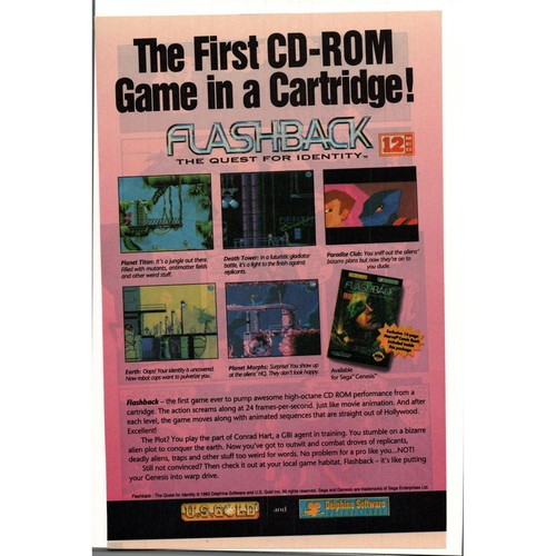 Vintage print flashback - ad,
