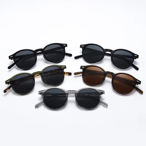 Vintage round sunglasses - round,