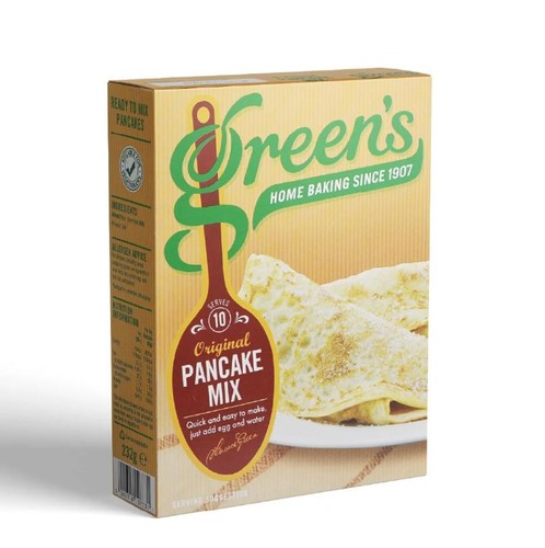 Green original pancakes mix - original,