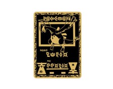 Black Gold Ancient Mew Metal Pokemon Card Collector's Edition
