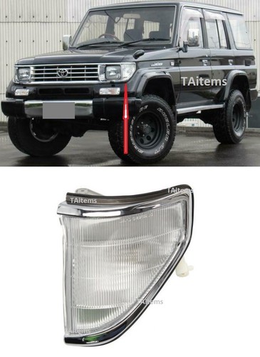 Front left corner light - front,