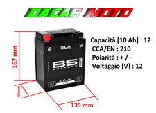 Charged Battery BS SLA for