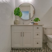 Oversized Door-Hanging Mirror