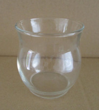 6 x Clear Glass Tealight