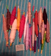 Job Lot Of Embroidery / Tapestry Threads Leftover From Kits