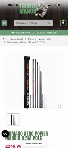 Shimano aero power margin 5m - aero,
