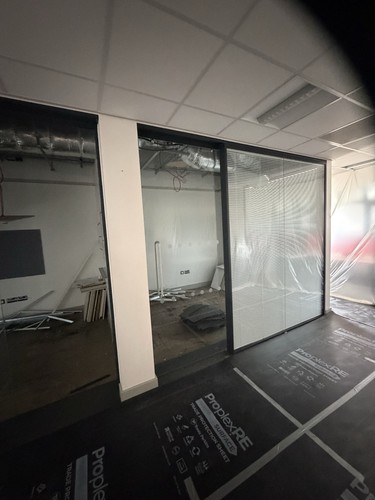Office glass partitions - partitions, with