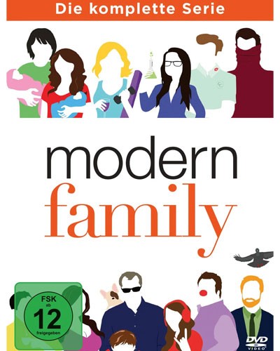 Modern family komplette box - family,