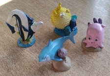 Job Lot Toys Finding Nemo Pvc Action Figures Bruce Pearl Gill Puffer Fish Pixar