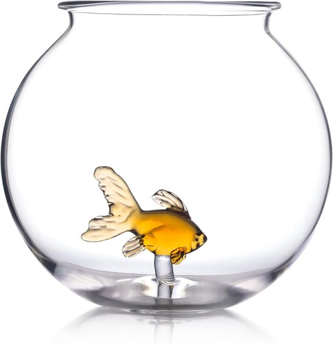 Fish bowl goldfish - bowl, in