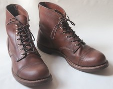Red Wing Shoes Iron Ranger Boots 8111 UK 9 US 10 Amber Harness