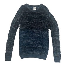 S.N.S. HERNING Navy Knit Men's