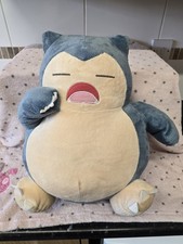 Snorlax D547 Pokemon Banpresto I LOVE KABIGON Plush 14" Stuffed Toy Doll Japan