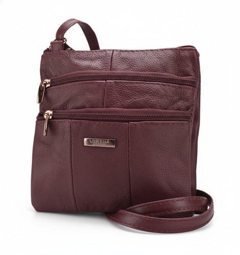 Lorenz cowhide crossbody bag - cowhide,