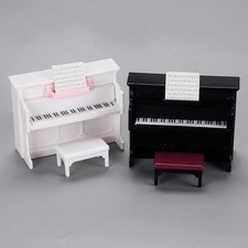 Dollhouse Piano with Stool