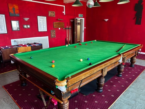 Snooker table with - snooker,