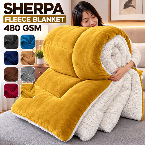 Reversible sherpa fleece - reversible,
