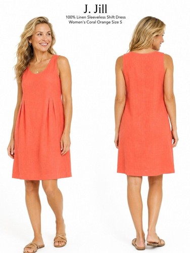 Jill 100 linen - 100%, sleeveless