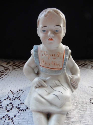 Antique bisque piano baby - antique,