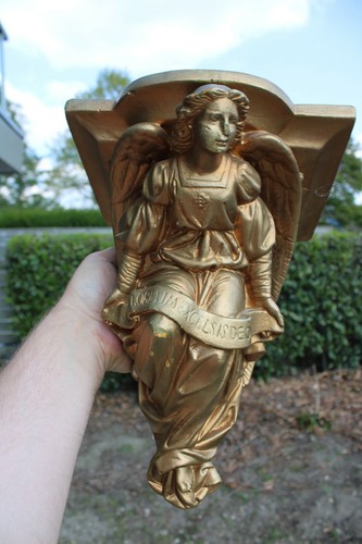 Antique french chalk gold gilt