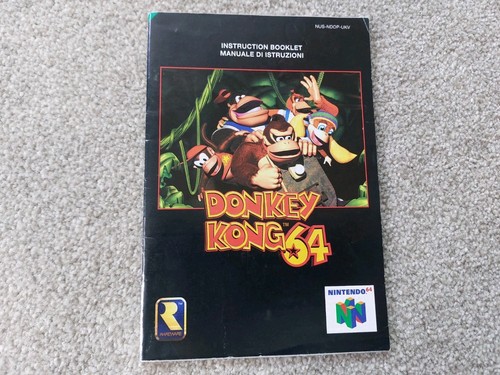 Donkey kong ukv nintendo 64 - kong,