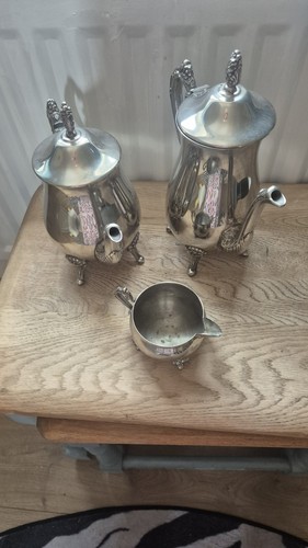 Silver plated coffee and tea - coffee,